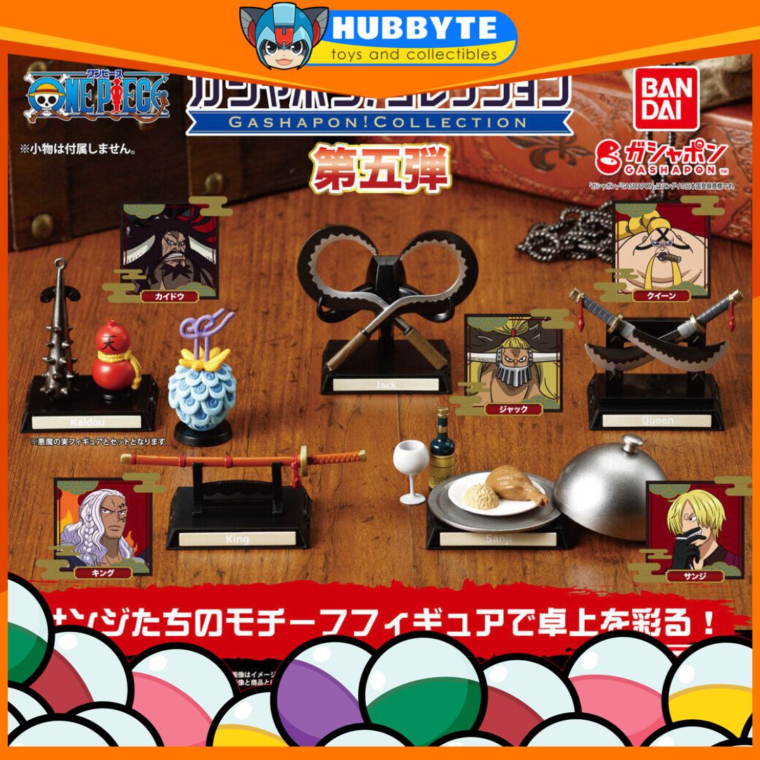 BACK-ORDER Bandai - Gashapon! Collection One Piece Vol.5 [Set of 5]