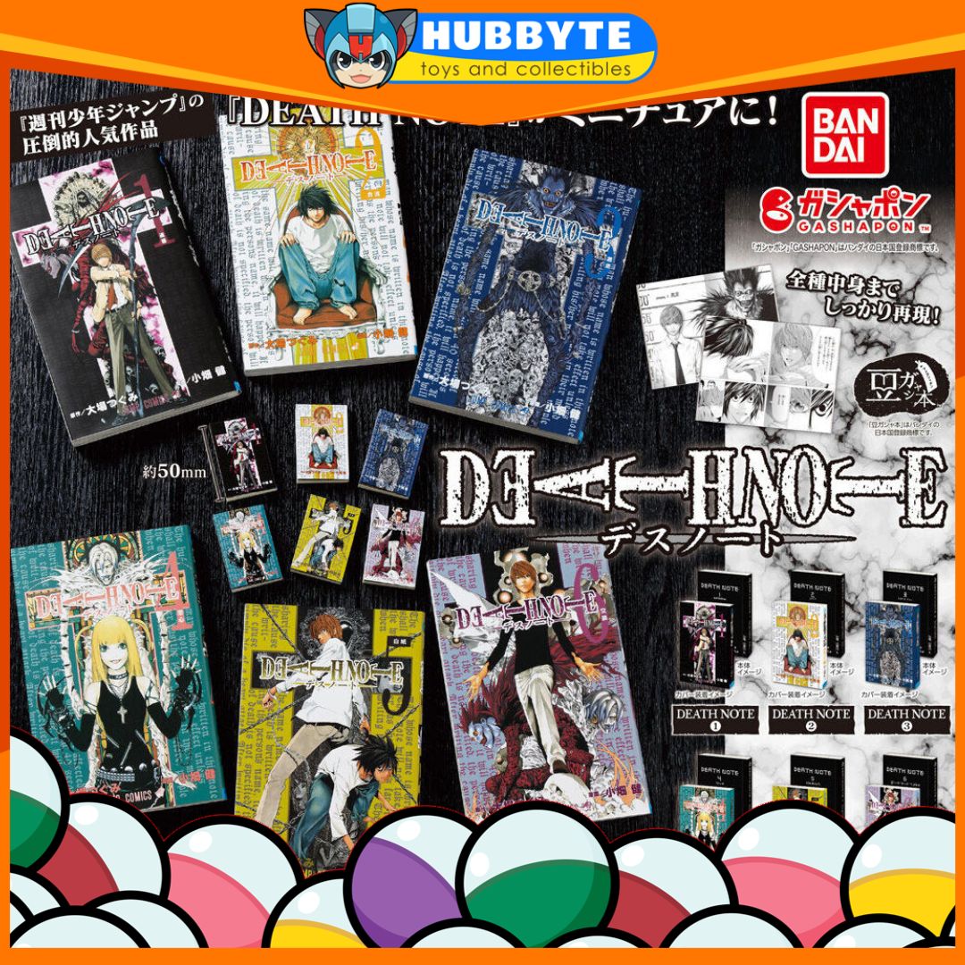 BACK-ORDER Bandai - Mini Gasha Book - Death Note [Set of 6] [JP]