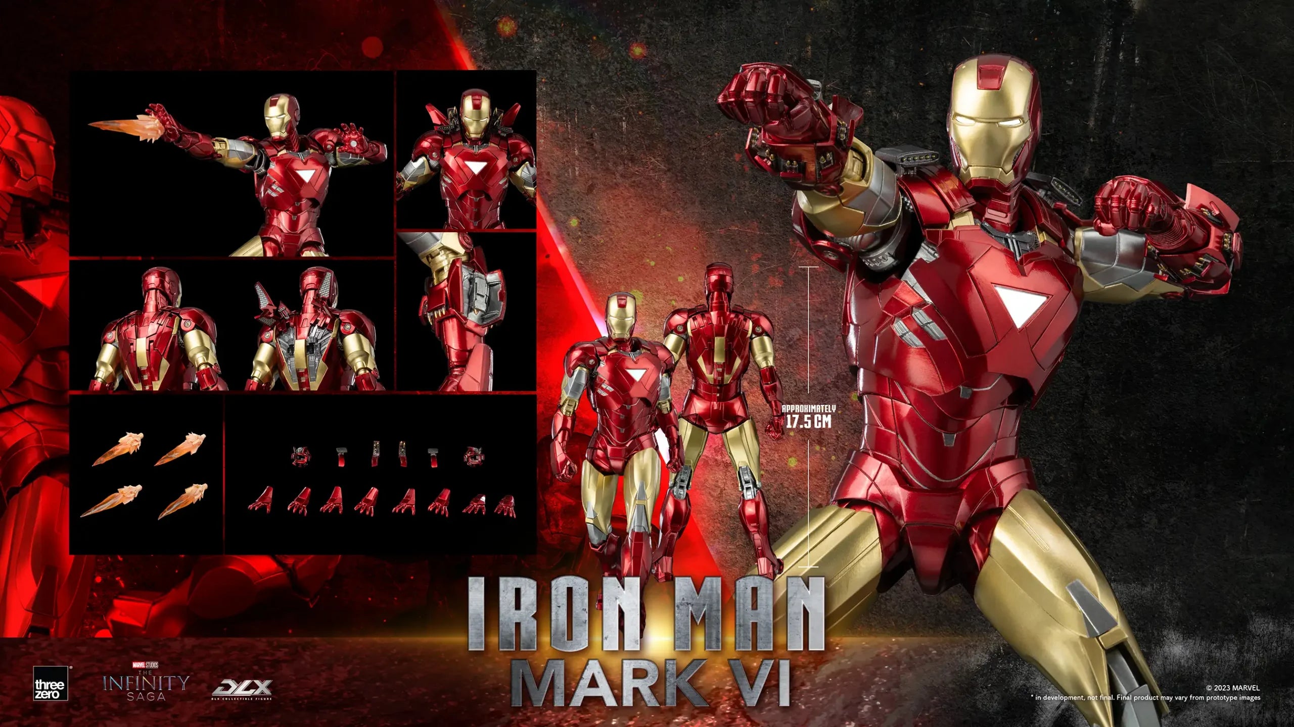 SPECIAL ORDER threezero - Marvel Studios: The Infinity Saga - DLX Iron Man Mark 6 [JP]