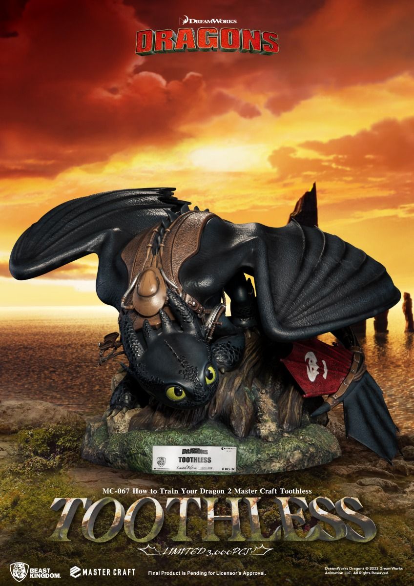 PRE-ORDER How to Train Your Dragon2 - Master Craft Toothless