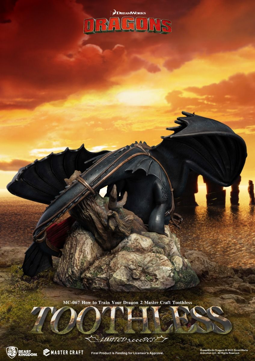 PRE-ORDER How to Train Your Dragon2 - Master Craft Toothless