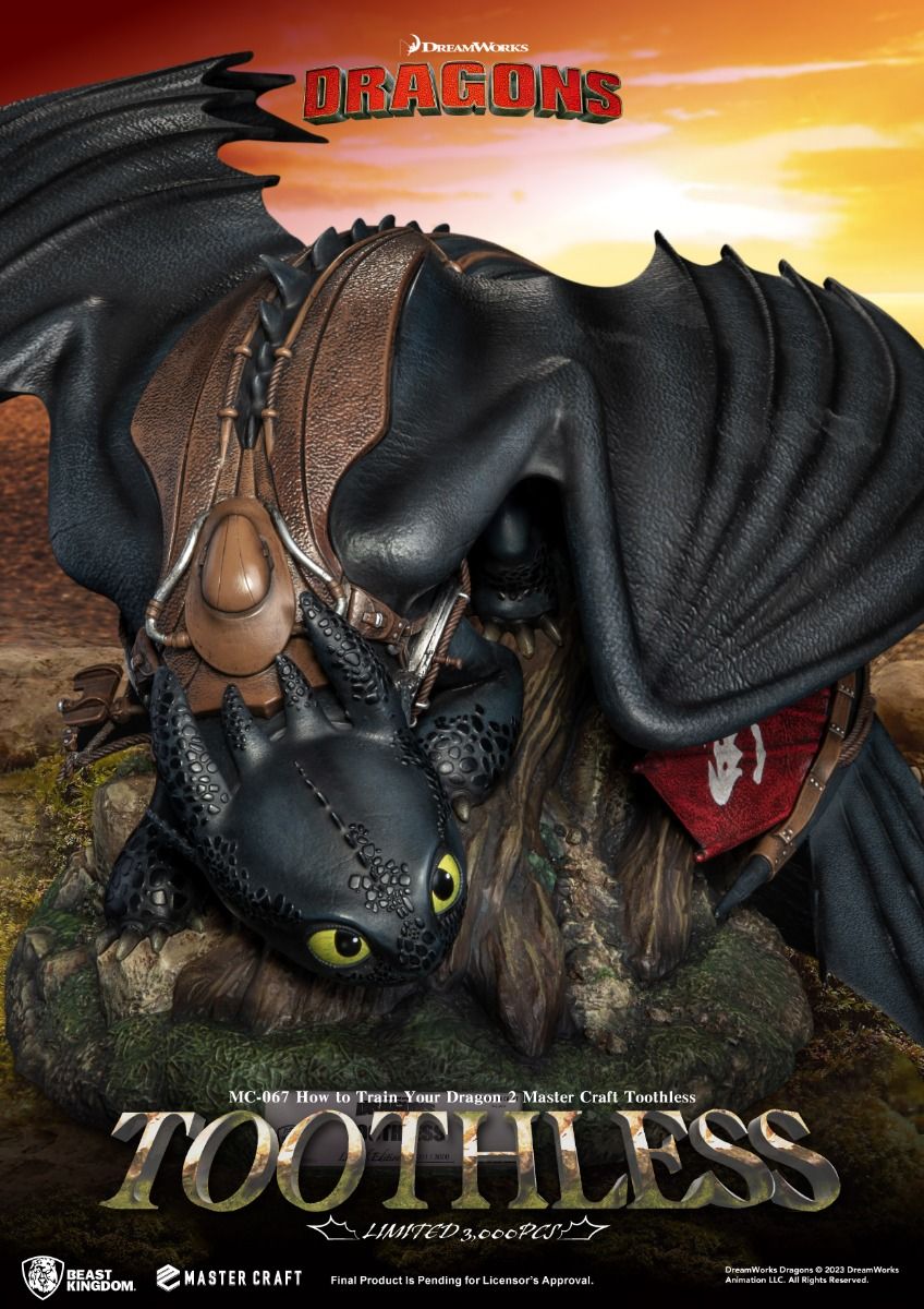 PRE-ORDER How to Train Your Dragon2 - Master Craft Toothless