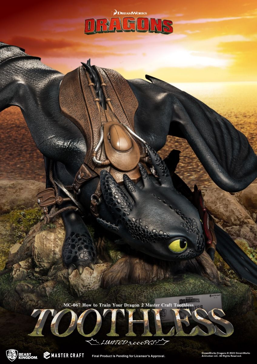PRE-ORDER How to Train Your Dragon2 - Master Craft Toothless