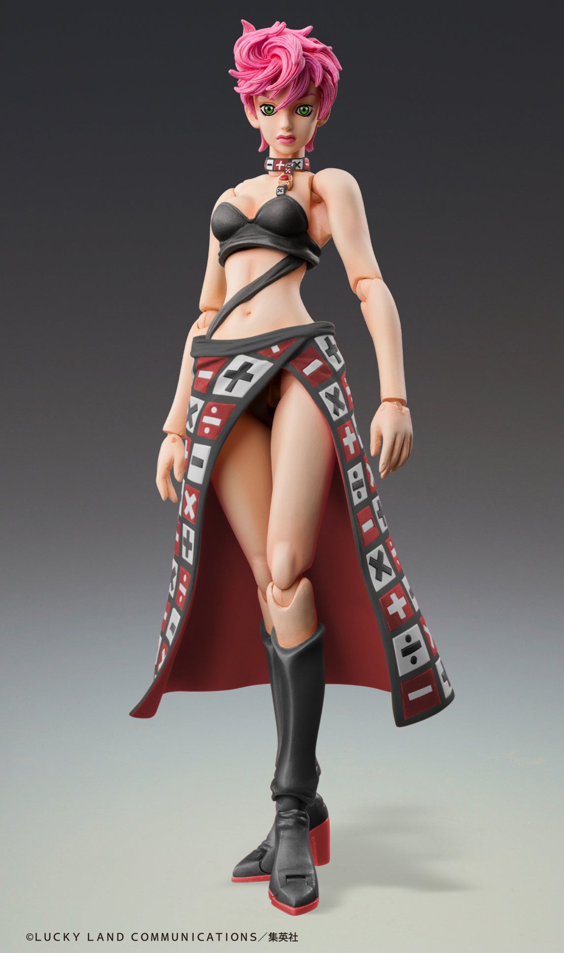 PRE-ORDER Medicos Entertainment - Super Action Statue - JoJo's Bizarre Adventure: Golden Wind - Trish Una Ver. BLACK