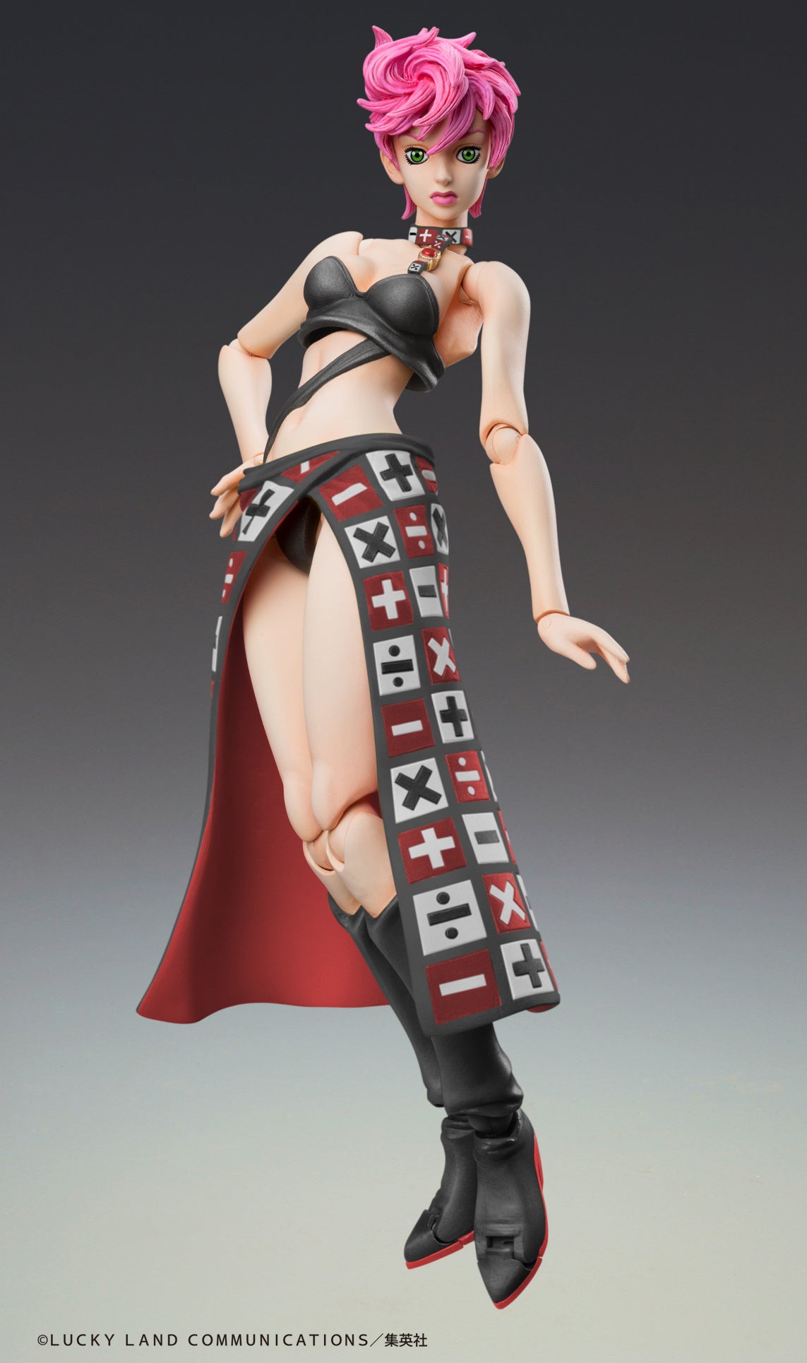 PRE-ORDER Medicos Entertainment - Super Action Statue - JoJo's Bizarre Adventure: Golden Wind - Trish Una Ver. BLACK