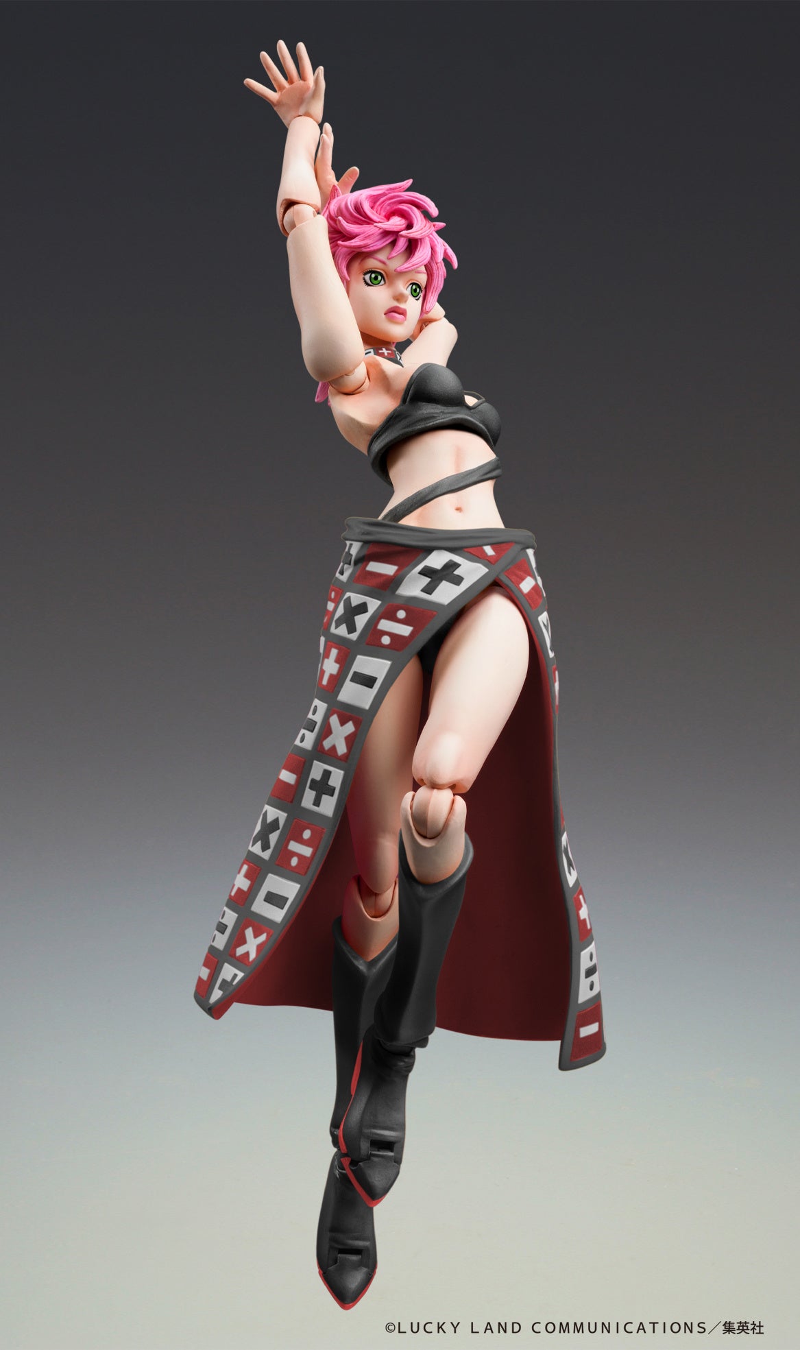 PRE-ORDER Medicos Entertainment - Super Action Statue - JoJo's Bizarre Adventure: Golden Wind - Trish Una Ver. BLACK