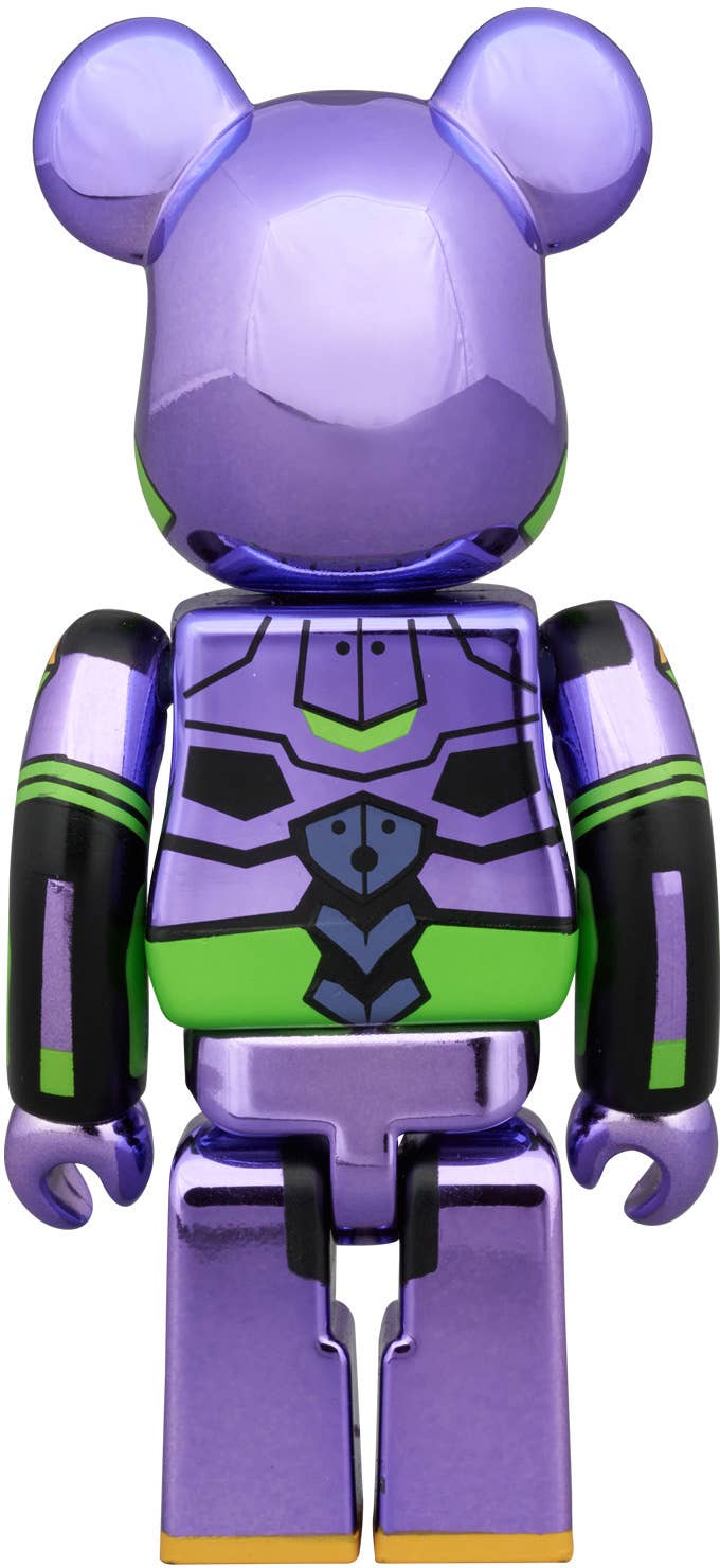 SPECIAL ORDER Medicom Toy - BE@RBRICK - Evangelion: 3.0+1.0 Thrice Upon a Time - Evangelion Unit-01: New Paint Plating Edition and Evangelion Unit-13: New Paint Plating Edition Set [JP]