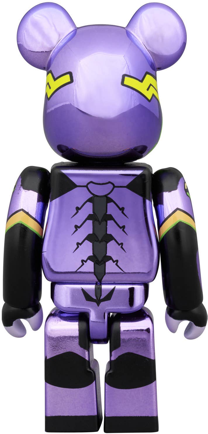 SPECIAL ORDER Medicom Toy - BE@RBRICK - Evangelion: 3.0+1.0 Thrice Upon a Time - Evangelion Unit-01: New Paint Plating Edition and Evangelion Unit-13: New Paint Plating Edition Set [JP]