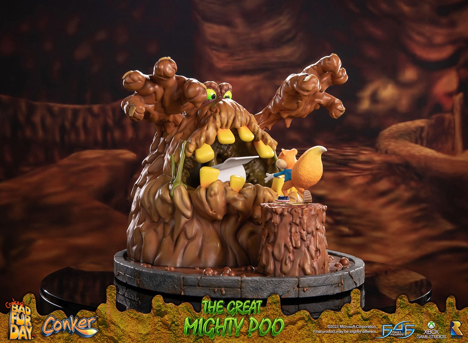 PRE-ORDER First4Figures - Conker's Bad Fur Day - The Great Mighty Poo