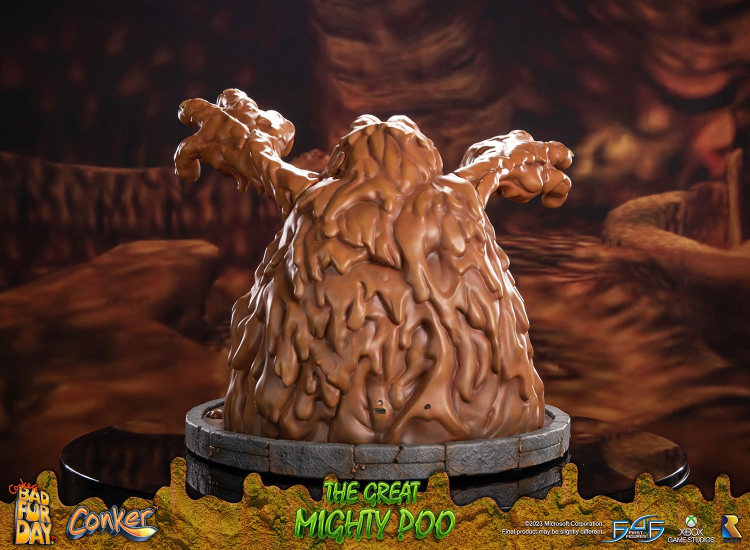 PRE-ORDER First4Figures - Conker's Bad Fur Day - The Great Mighty Poo
