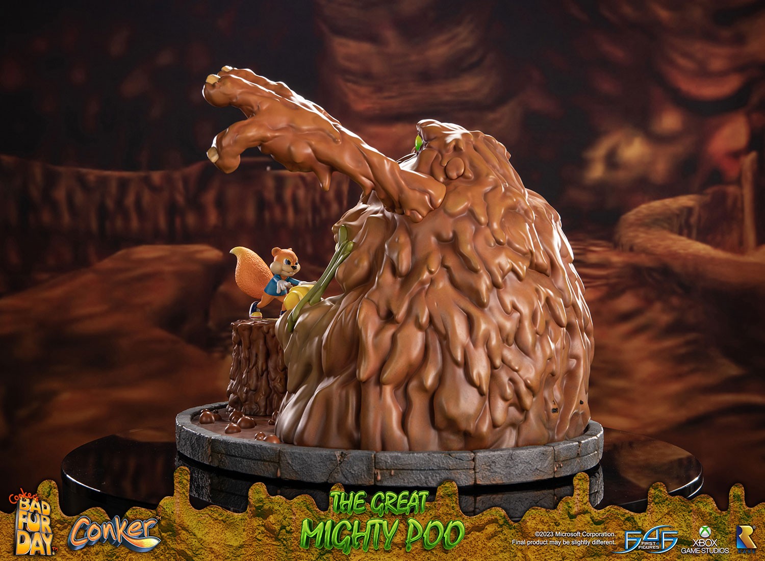 PRE-ORDER First4Figures - Conker's Bad Fur Day - The Great Mighty Poo
