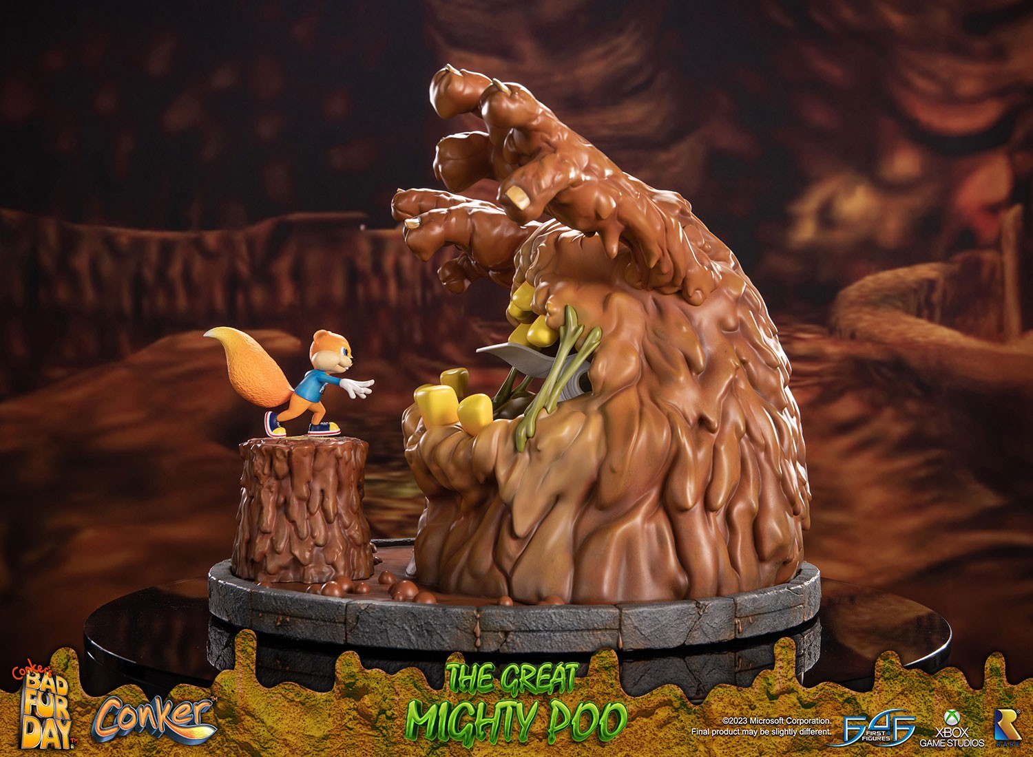 PRE-ORDER First4Figures - Conker's Bad Fur Day - The Great Mighty Poo