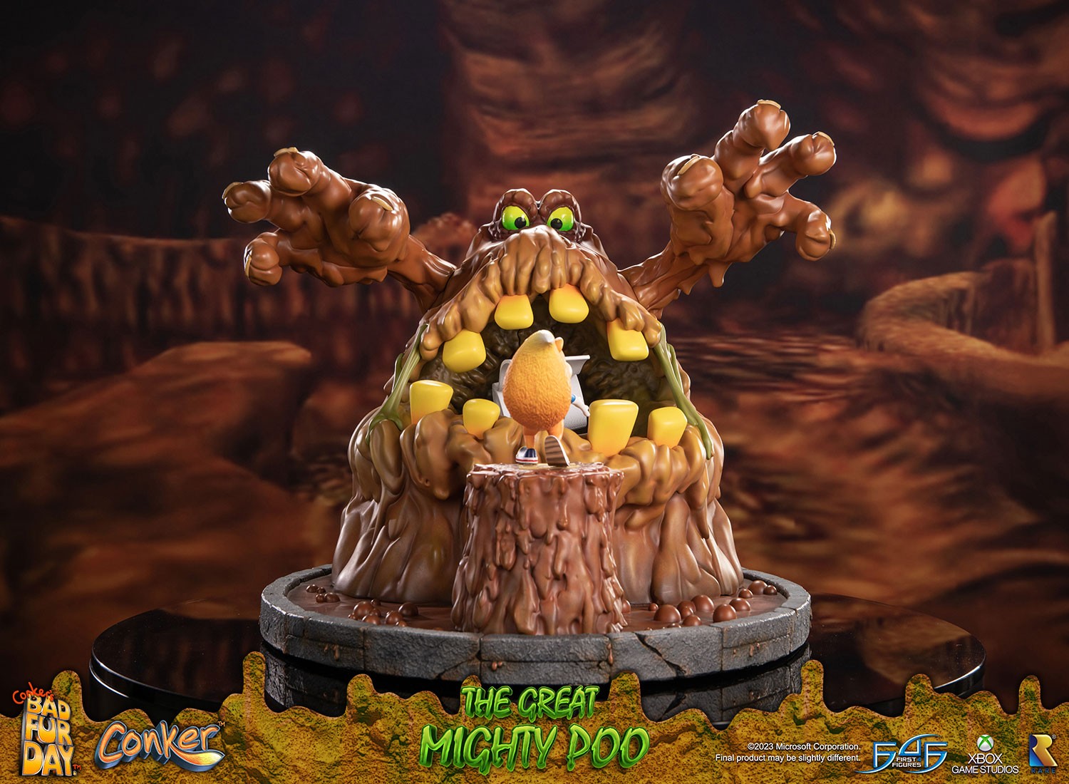 PRE-ORDER First4Figures - Conker's Bad Fur Day - The Great Mighty Poo