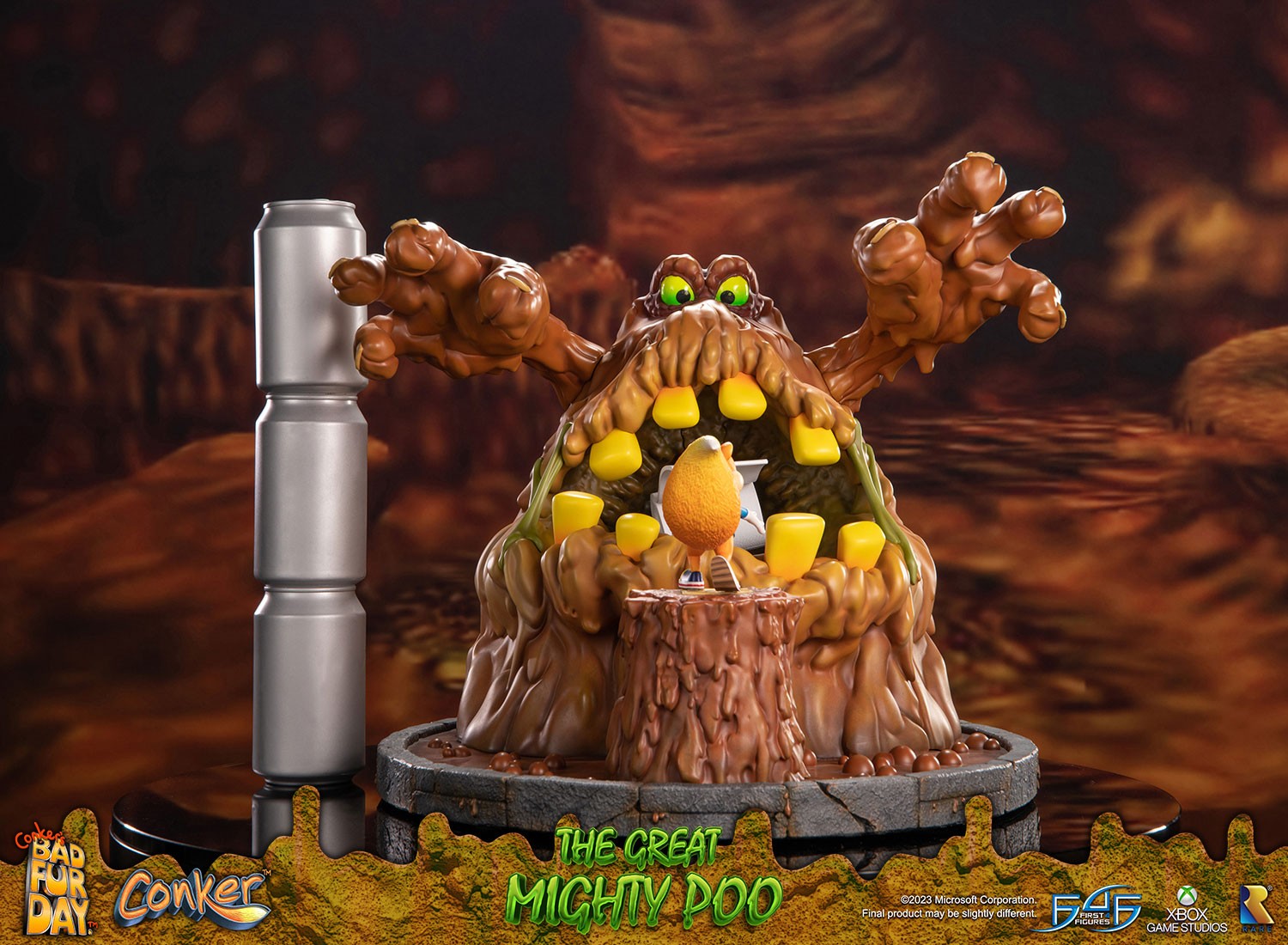 PRE-ORDER First4Figures - Conker's Bad Fur Day - The Great Mighty Poo