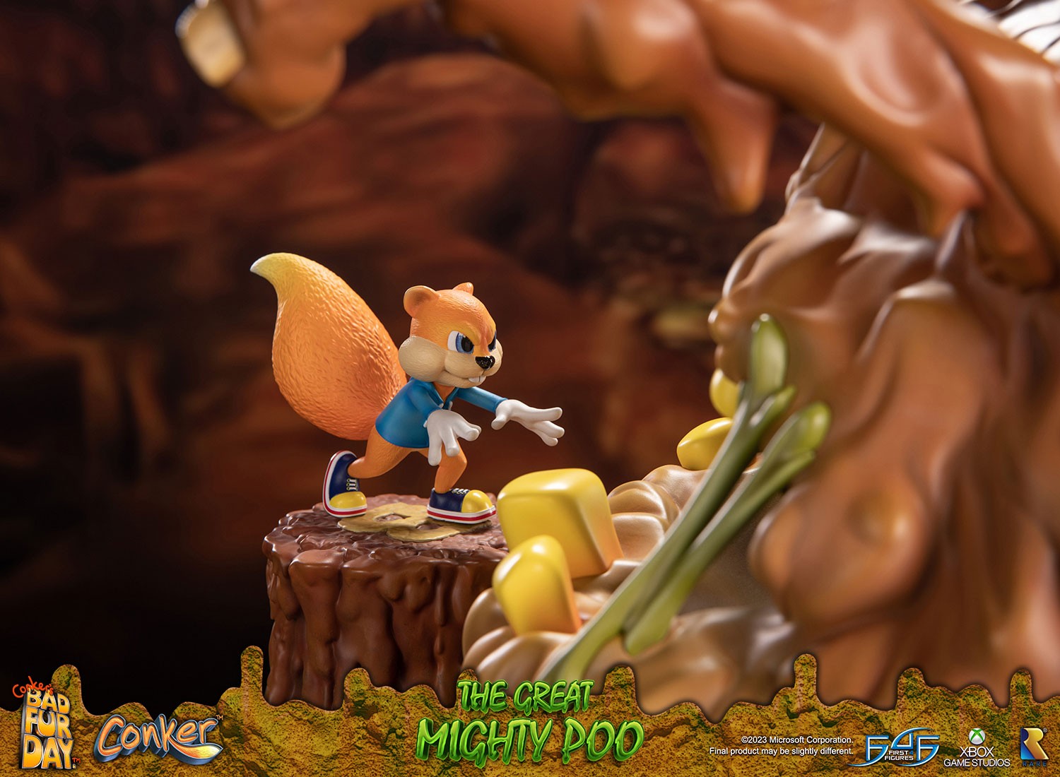 PRE-ORDER First4Figures - Conker's Bad Fur Day - The Great Mighty Poo
