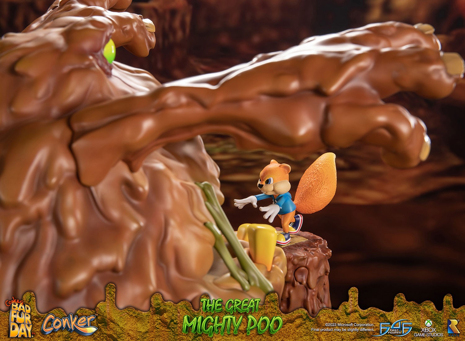 PRE-ORDER First4Figures - Conker's Bad Fur Day - The Great Mighty Poo