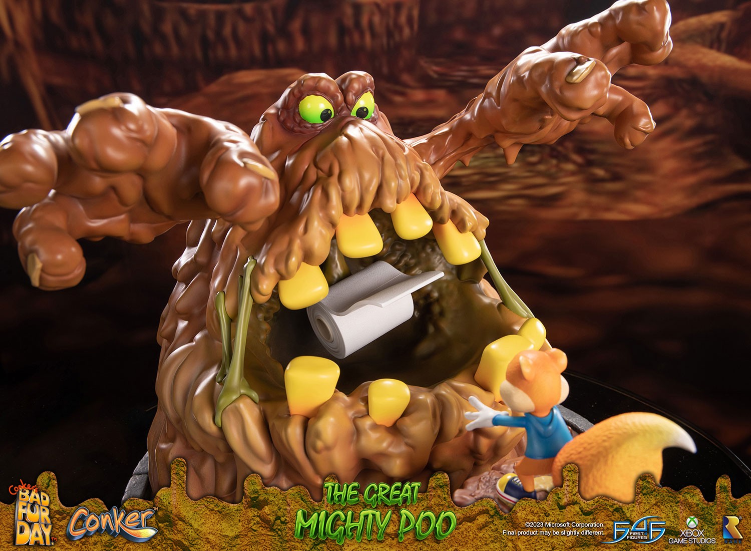 PRE-ORDER First4Figures - Conker's Bad Fur Day - The Great Mighty Poo