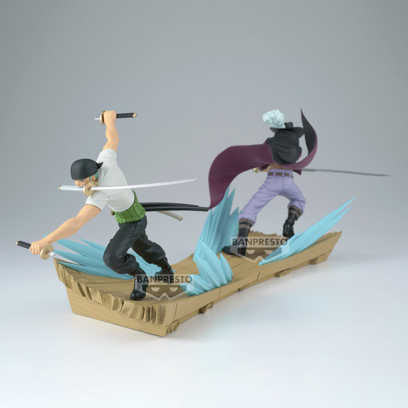 PRE-ORDER Banpresto - One Piece Senkozekkei - Roronoa Zoro vs Dracule Mihawk