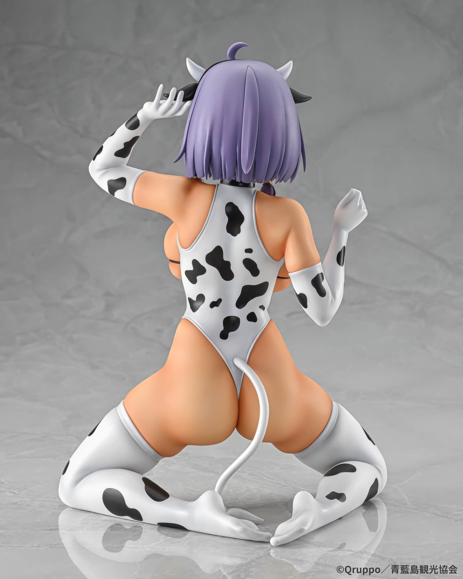 SPECIAL ORDER Q-six - Nukitashi The Animation - Misaki Hotori: Cow Pattern Costume: Suntanned Ver. 1/5 [JP]