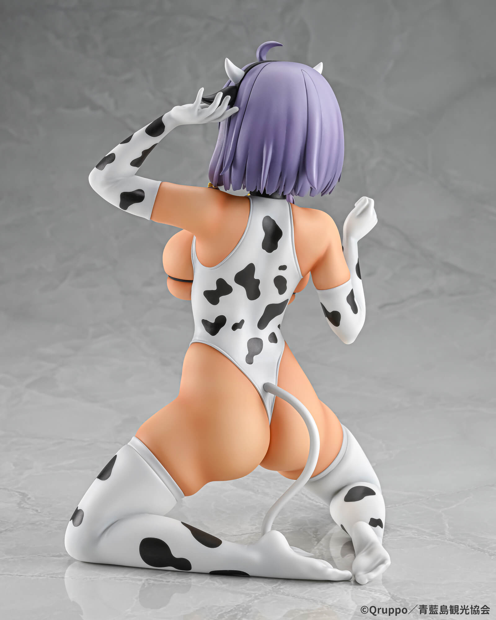 SPECIAL ORDER Q-six - Nukitashi The Animation - Misaki Hotori: Cow Pattern Costume: Suntanned Ver. 1/5 [JP]