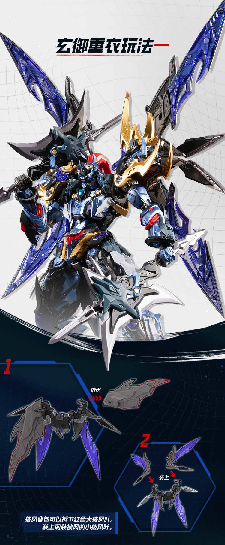 SPECIAL ORDER MOTOR NUCLEAR - MNP-XH16 Zhong Yong Class - Xian Hun Jiang - Dian Wei 1/100 [JP]