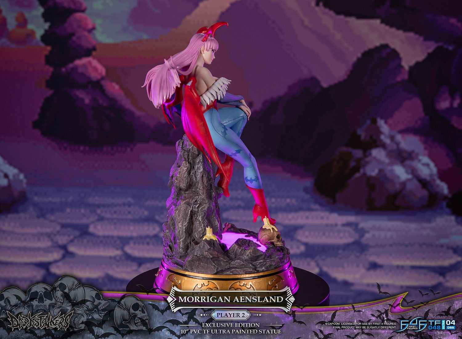 PRE-ORDER First4Figures - Darkstalkers - Morrigan Aensland: 2P Color Ver. Exclusive Edition
