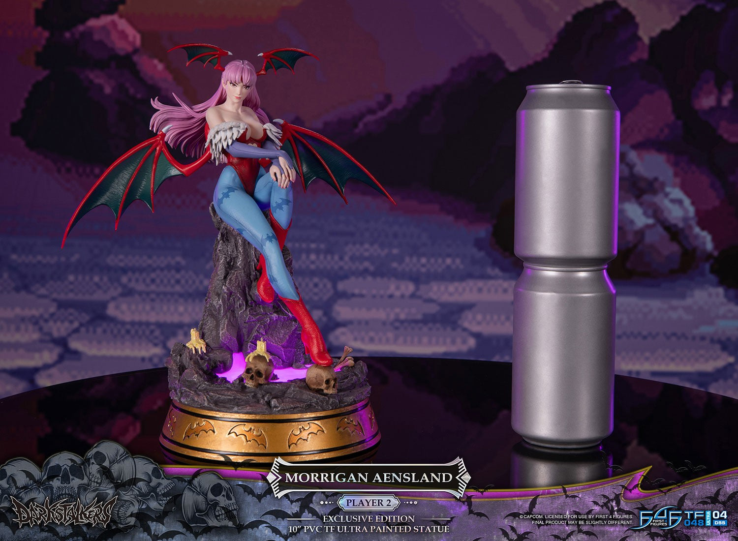 PRE-ORDER First4Figures - Darkstalkers - Morrigan Aensland: 2P Color Ver. Exclusive Edition