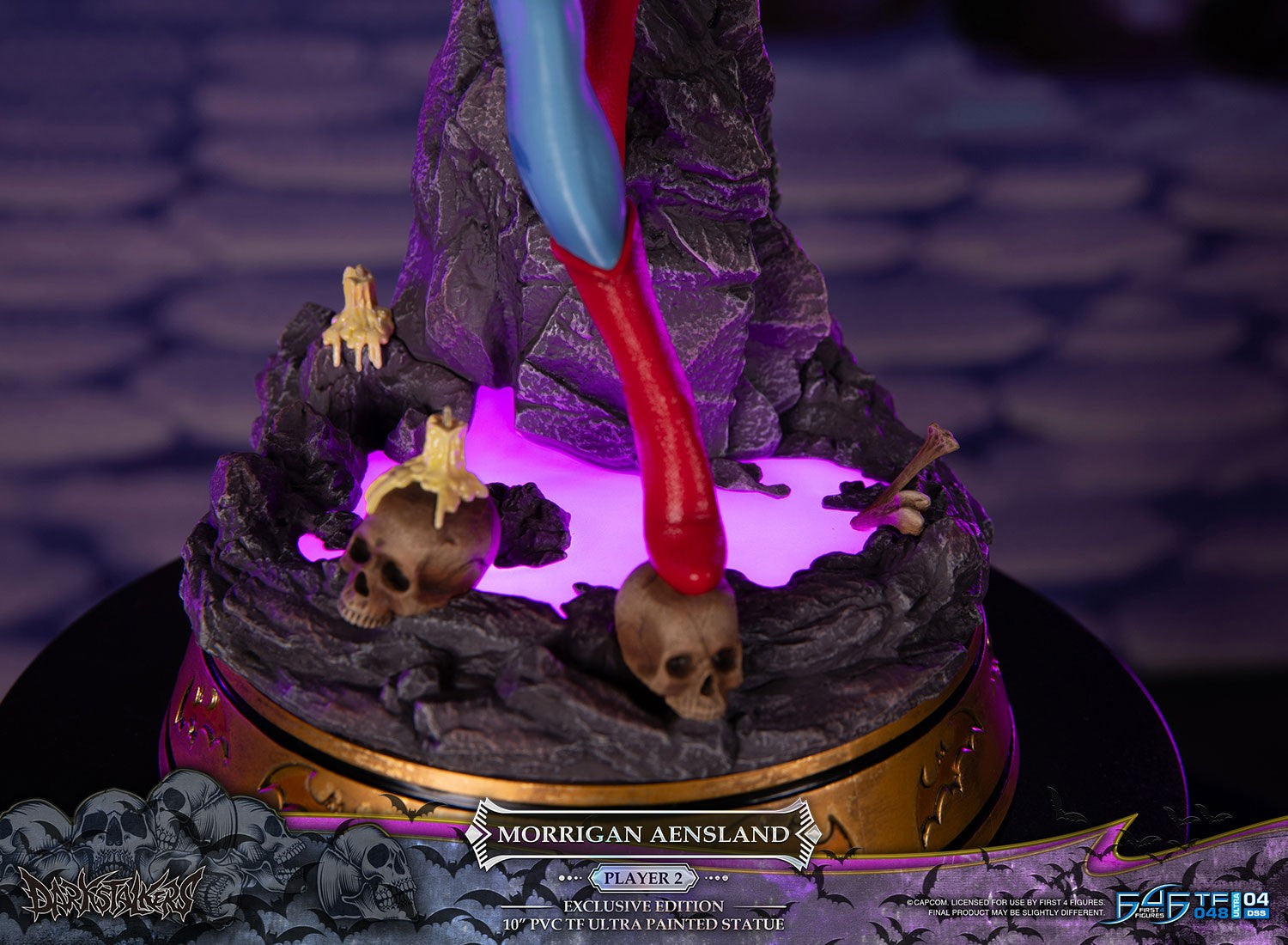 PRE-ORDER First4Figures - Darkstalkers - Morrigan Aensland: 2P Color Ver. Exclusive Edition