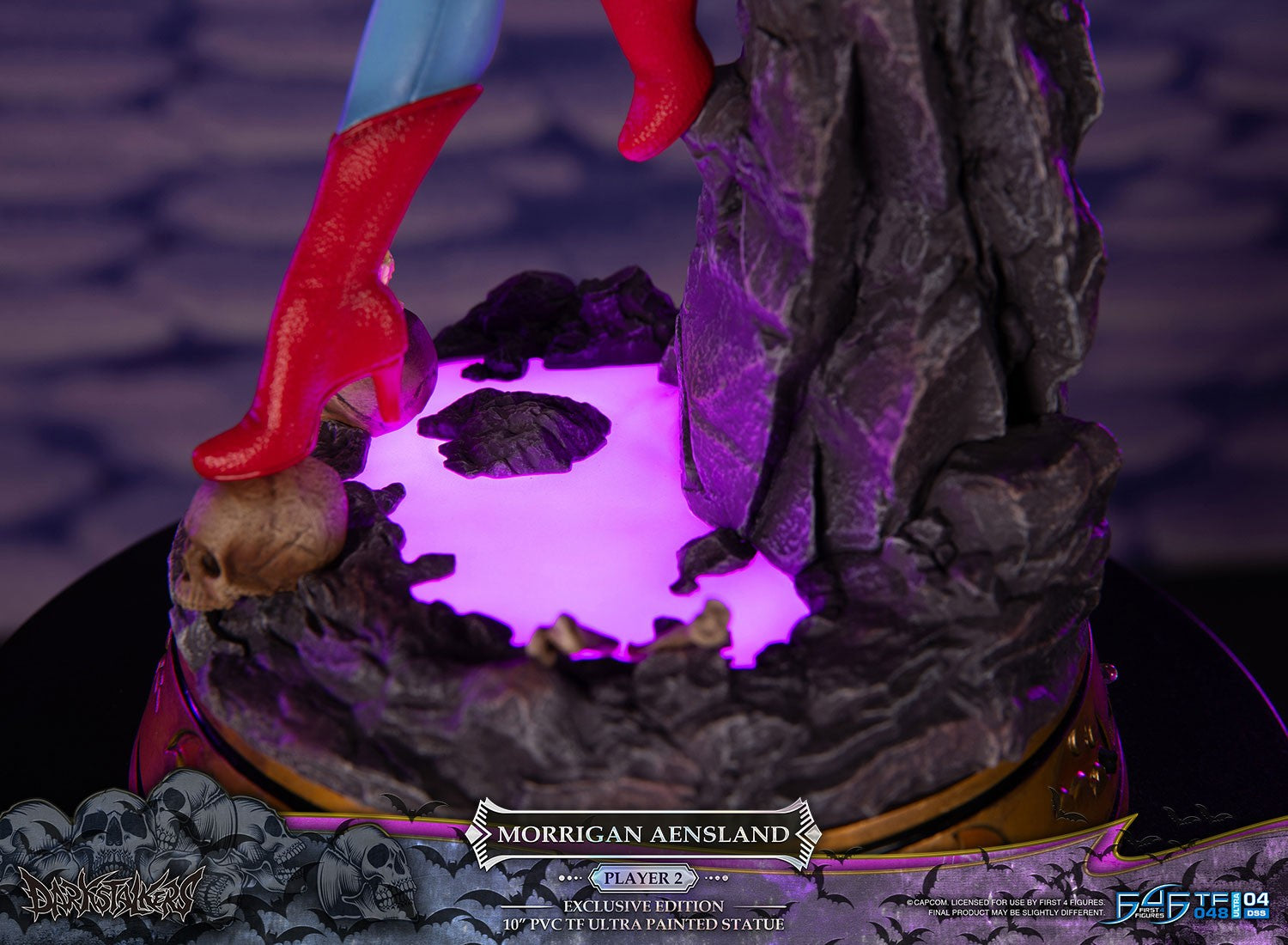 PRE-ORDER First4Figures - Darkstalkers - Morrigan Aensland: 2P Color Ver. Exclusive Edition