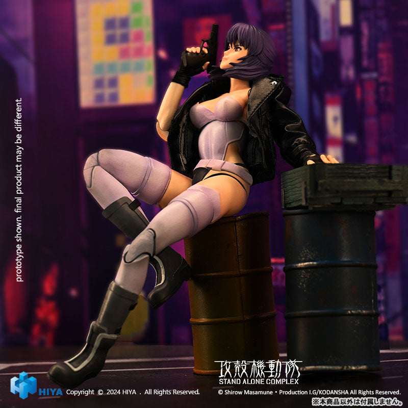 PRE-ORDER Hiya Toys - Ghost in the Shell STAND ALONE COMPLEX - Motoko Kusanagi 1/12