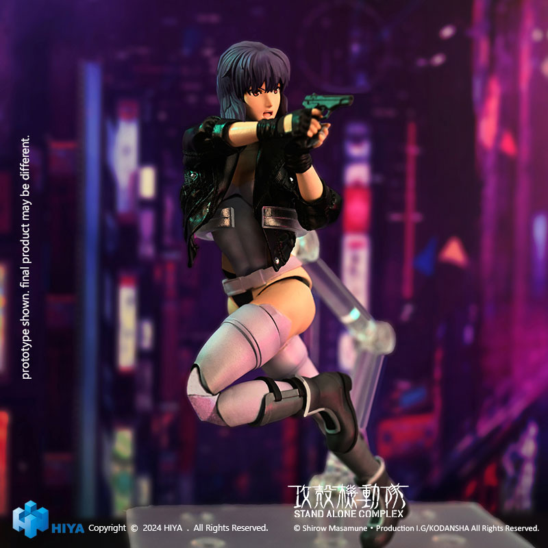 PRE-ORDER Hiya Toys - Ghost in the Shell STAND ALONE COMPLEX - Motoko Kusanagi 1/12