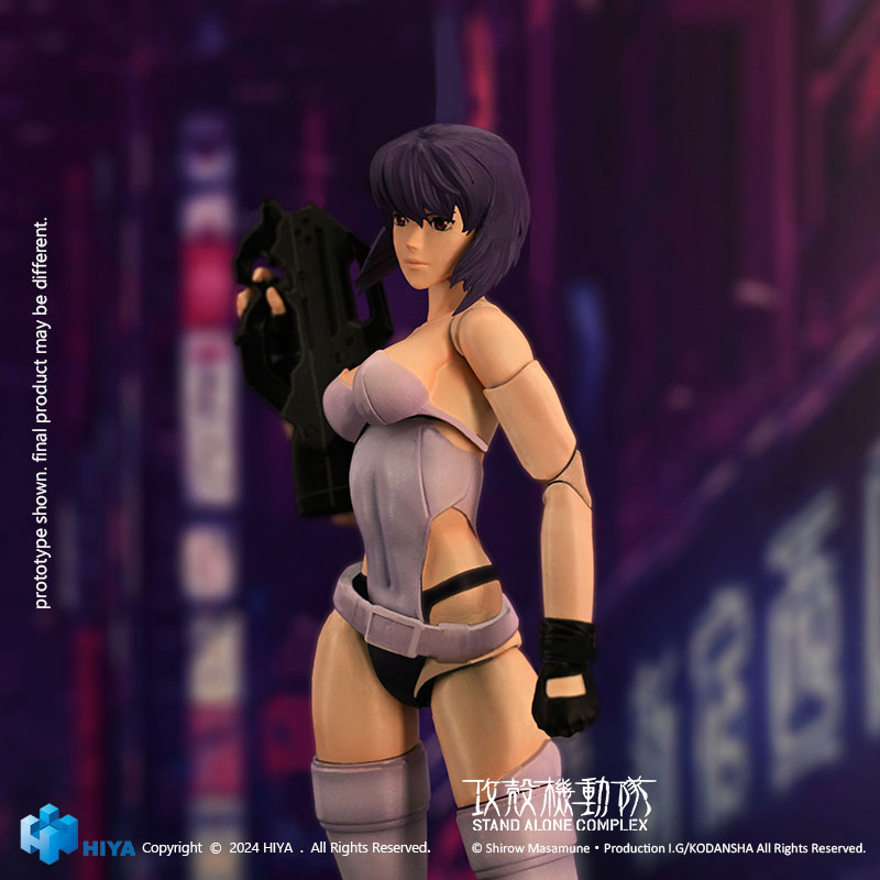 PRE-ORDER Hiya Toys - Ghost in the Shell STAND ALONE COMPLEX - Motoko Kusanagi 1/12