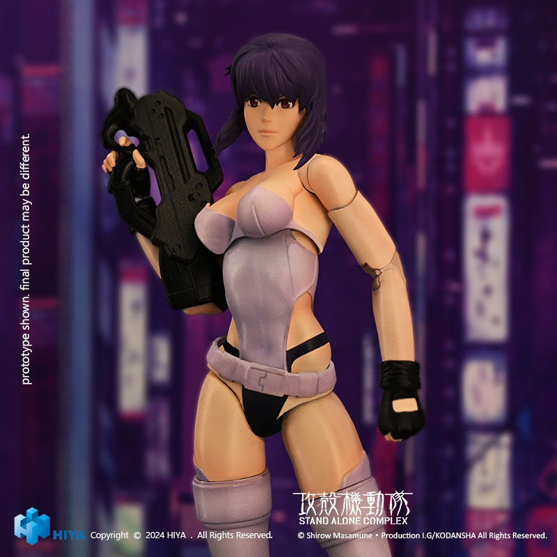 PRE-ORDER Hiya Toys - Ghost in the Shell STAND ALONE COMPLEX - Motoko Kusanagi 1/12