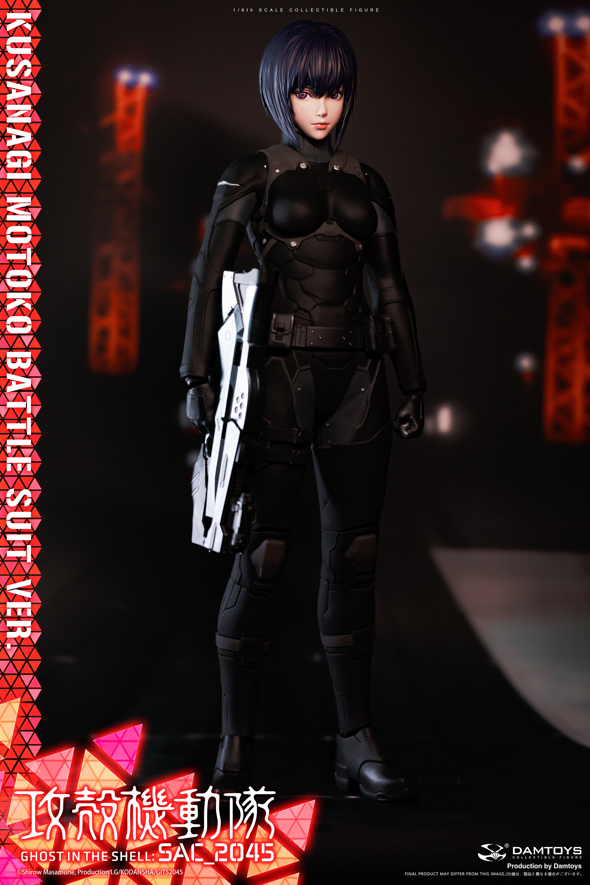 PRE-ORDER Damtoys - Ghost in the Shell: Stand Alone Complex 2045 - Motoko Kusanagi: Combat Suit Ver. 1/6