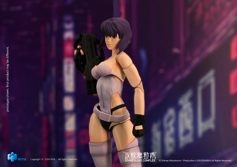 PRE-ORDER Hiya Toys - Ghost in the Shell STAND ALONE COMPLEX - Motoko Kusanagi 1/12