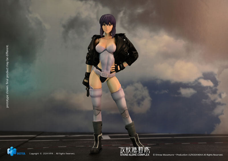 PRE-ORDER Hiya Toys - Ghost in the Shell STAND ALONE COMPLEX - Motoko Kusanagi 1/12