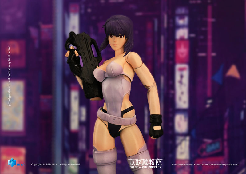 PRE-ORDER Hiya Toys - Ghost in the Shell STAND ALONE COMPLEX - Motoko Kusanagi 1/12