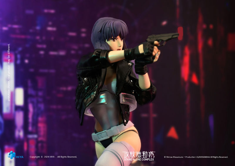 PRE-ORDER Hiya Toys - Ghost in the Shell STAND ALONE COMPLEX - Motoko Kusanagi 1/12