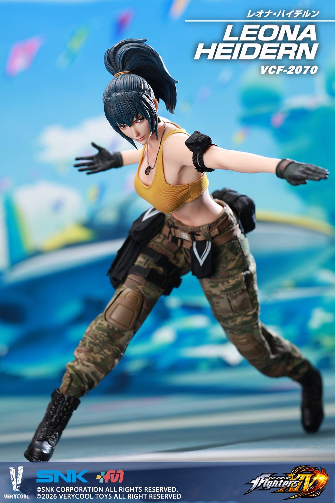 SPECIAL ORDER Very Cool - King of Fighters XIV - Leona Heidern 1/6 [JP]