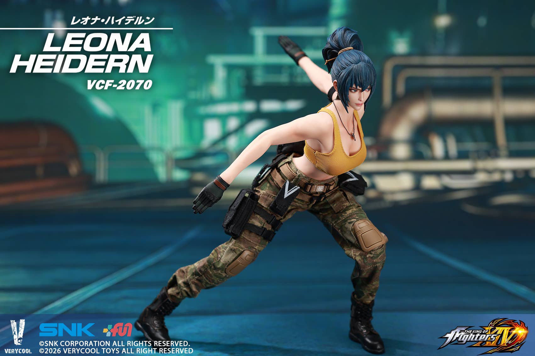 SPECIAL ORDER Very Cool - King of Fighters XIV - Leona Heidern 1/6 [JP]