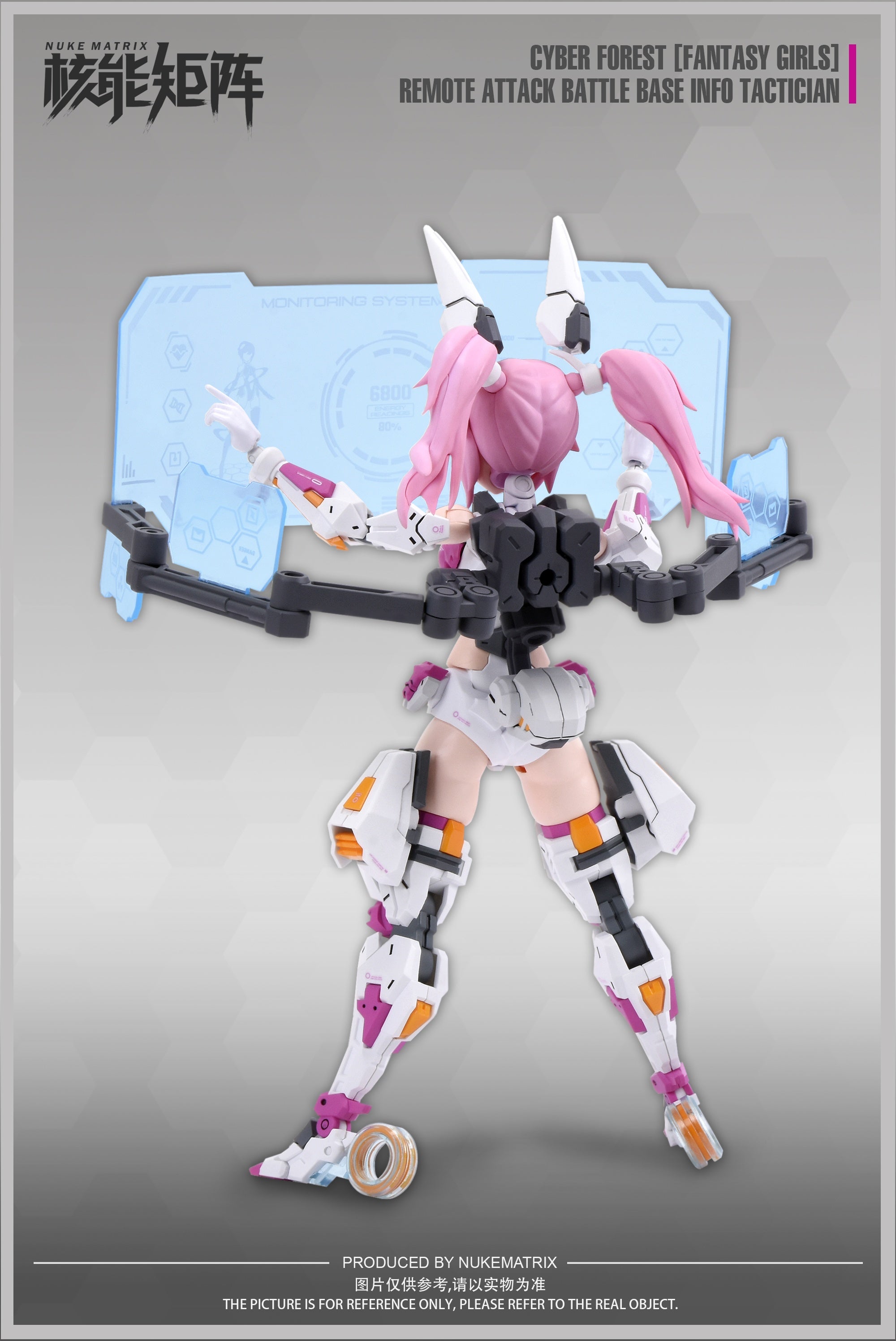 IN-STOCK Nuke Matrix - CYBER FOREST [FANTASY GIRLS] - CF02 Lirly Bell Remote Attack Battle Base Info Tactician 1/10.5