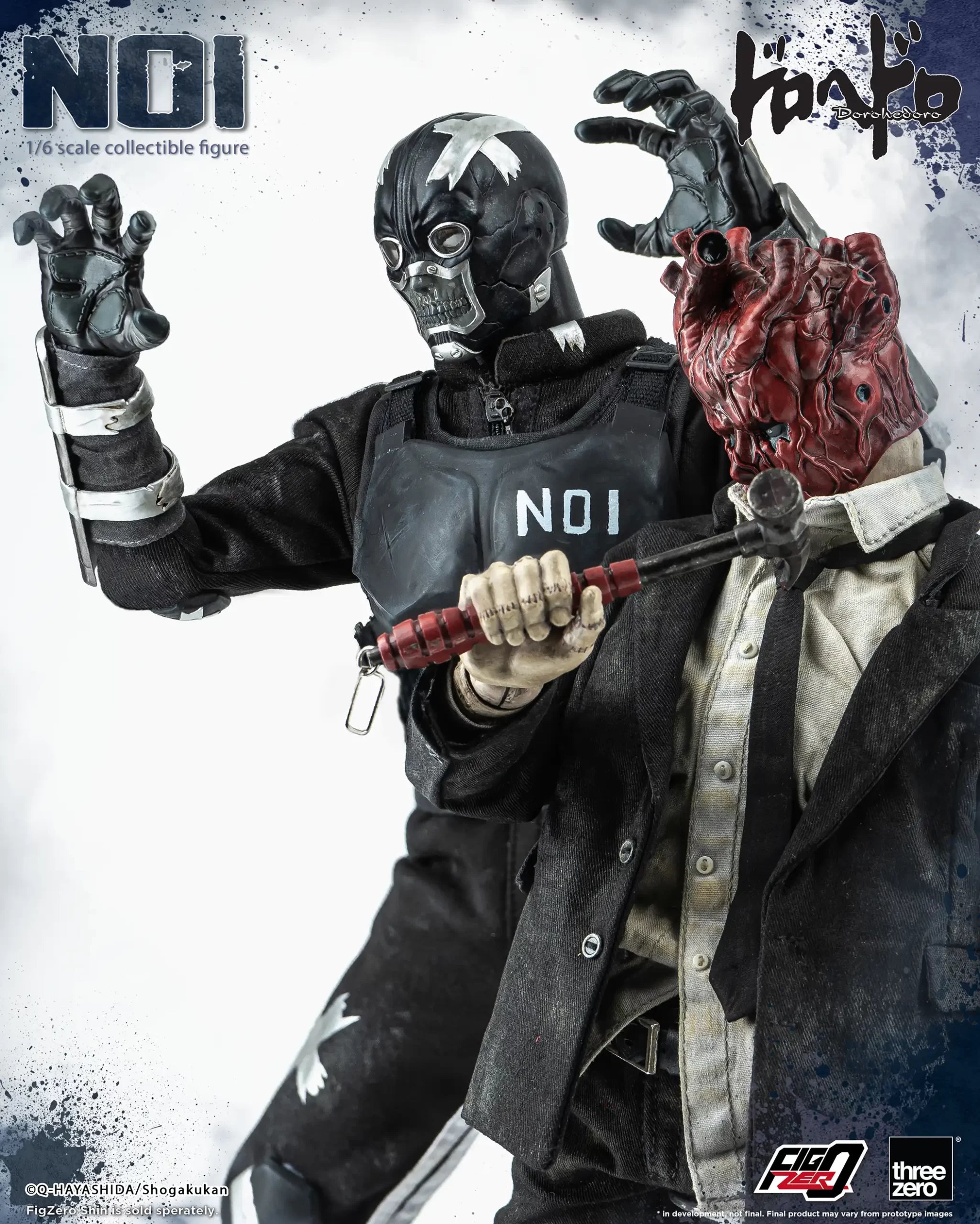 PRE-ORDER threezero - FigZero - Dorohedoro - Noi 1/6