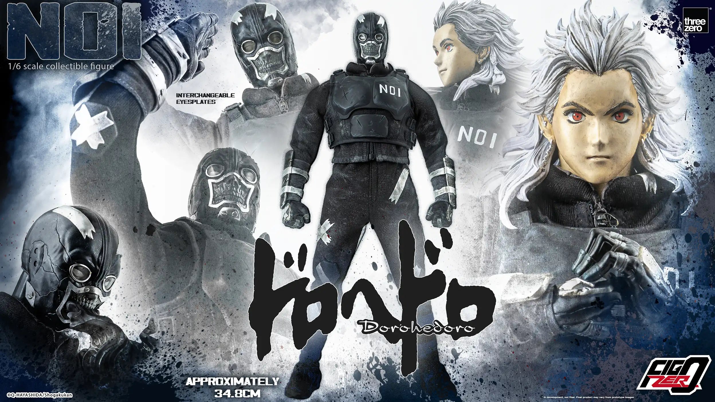 PRE-ORDER threezero - FigZero - Dorohedoro - Noi 1/6
