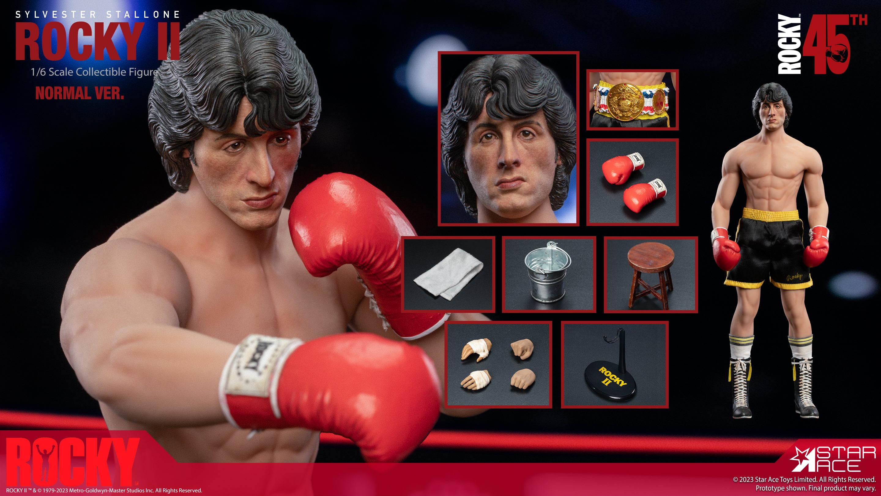 PRE-ORDER Rocky II - Rocky Balboa: Normal Ver. 1/6