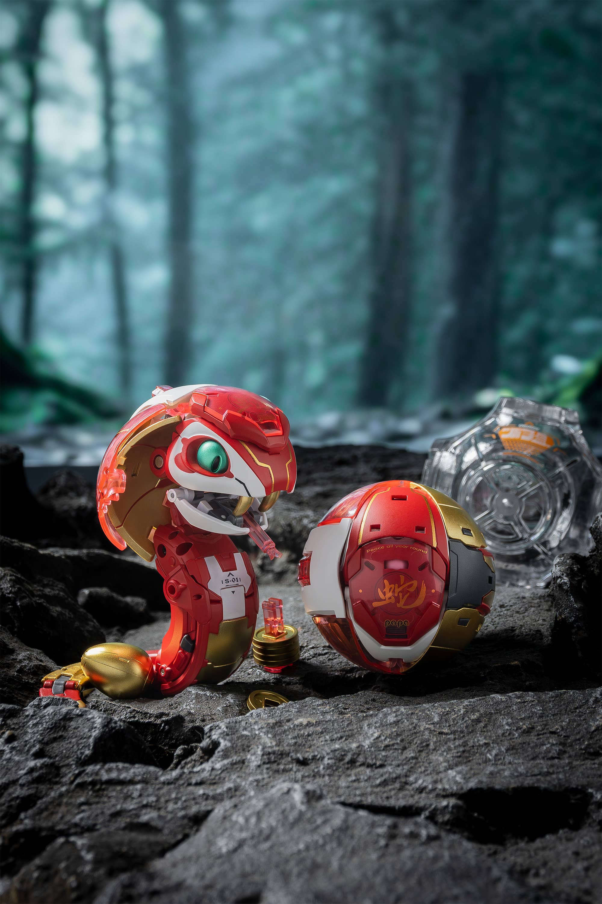 SPECIAL ORDER OEBOX - YH1001 - Snake Papa Transformable Toy [JP]