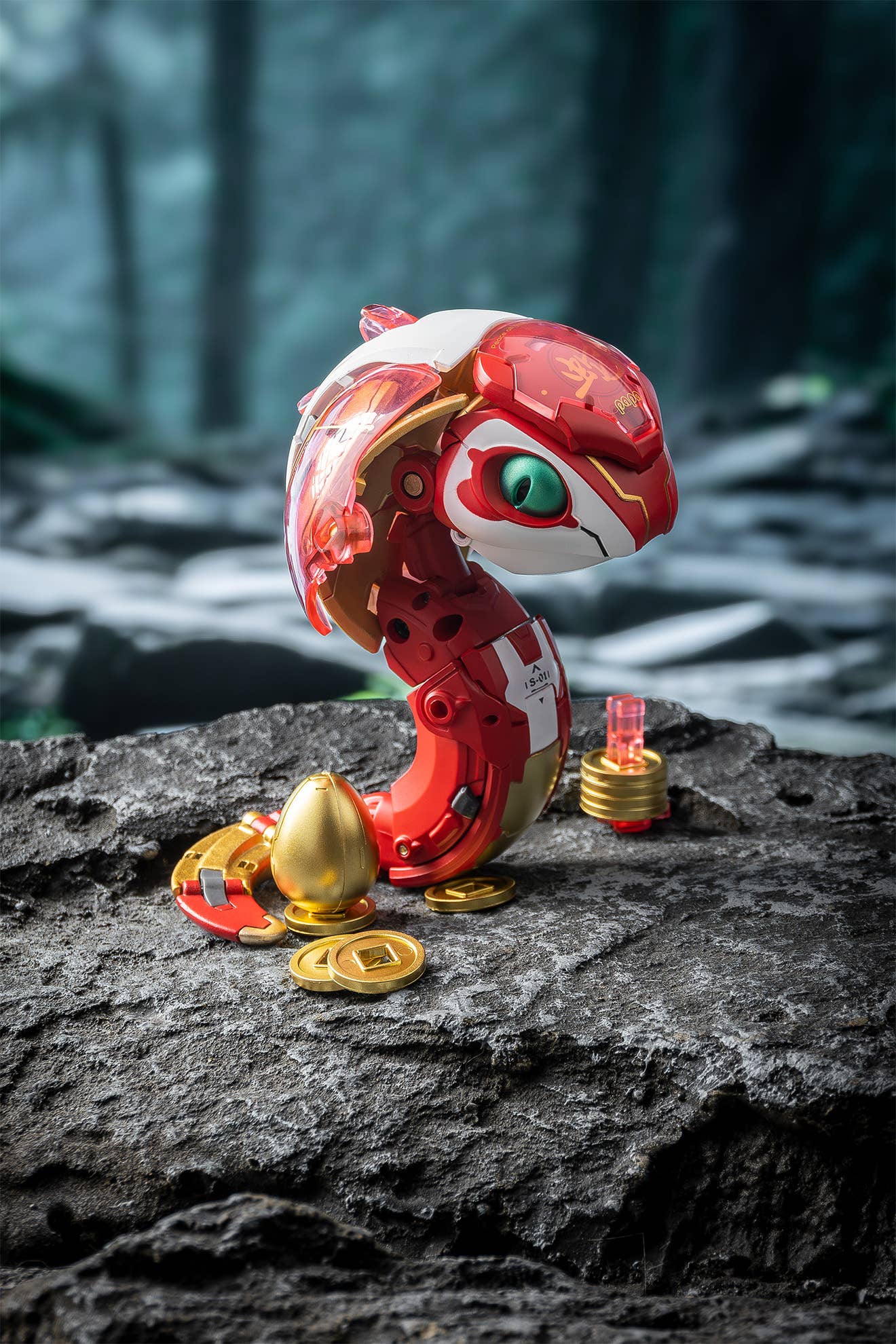 SPECIAL ORDER OEBOX - YH1001 - Snake Papa Transformable Toy [JP]
