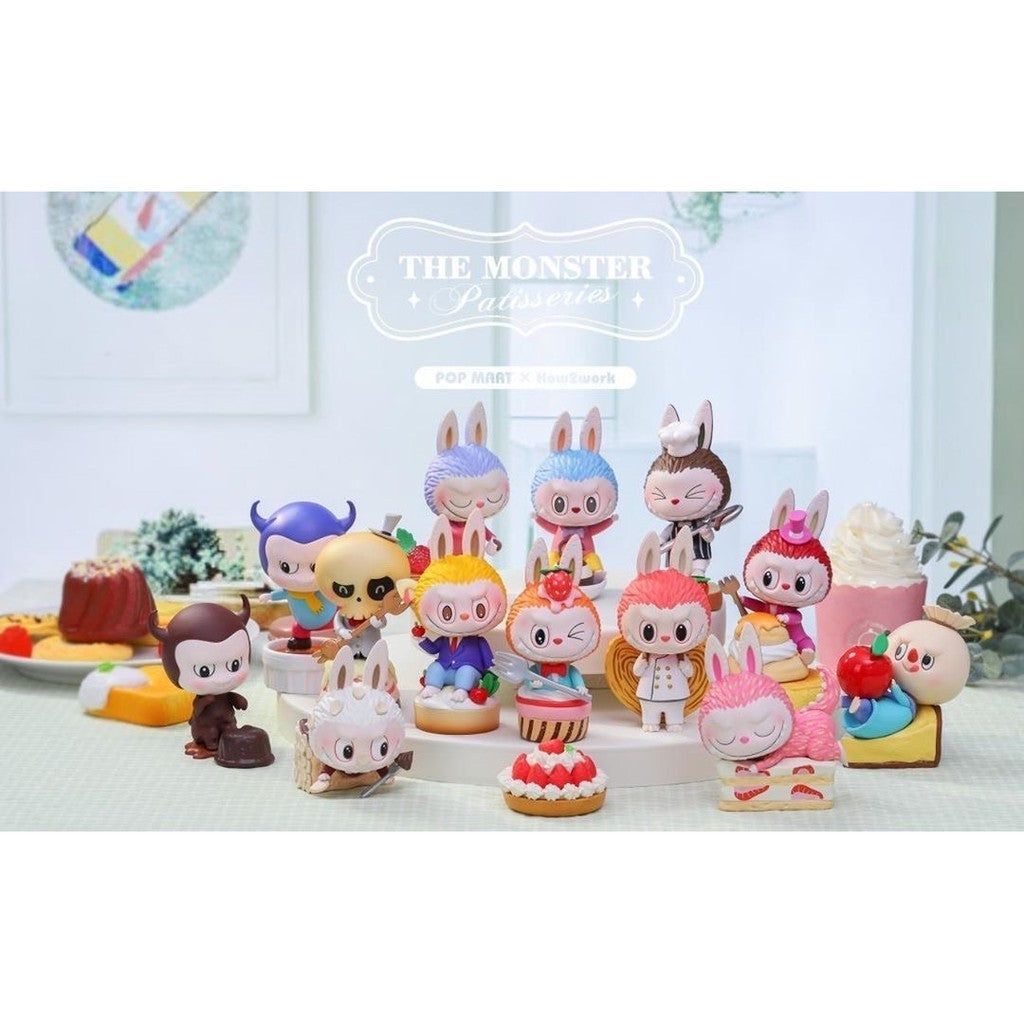 IN-STOCK POP MART - Labubu The Monsters Patissier Series [Box of 12]