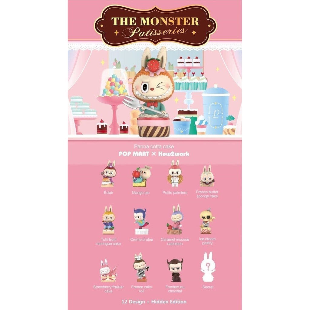 IN-STOCK POP MART - Labubu The Monsters Patissier Series [Box of 12]