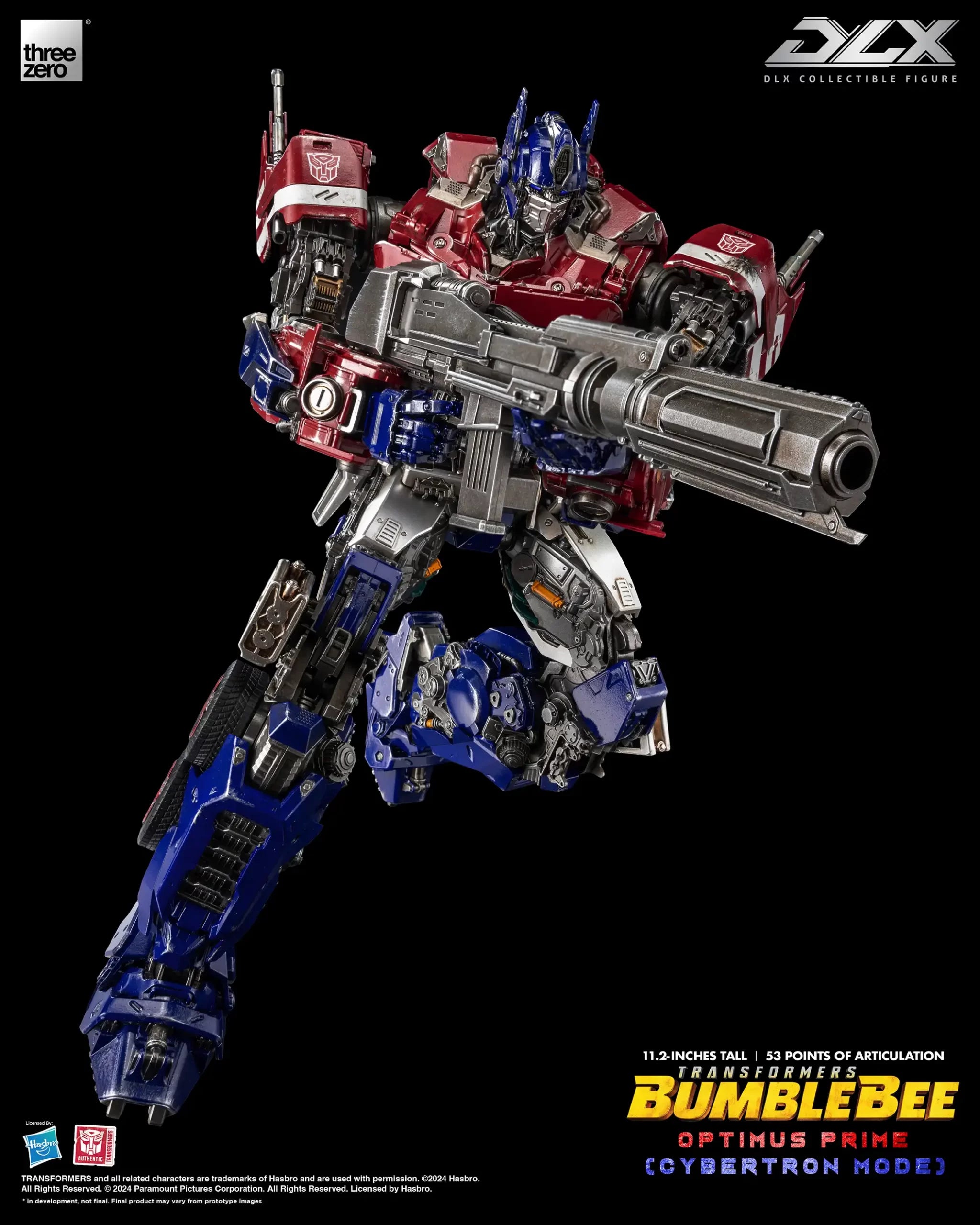 PRE-ORDER threezero - Transformers: Bumblebee - DLX Optimus Prime: Cybertron Mode
