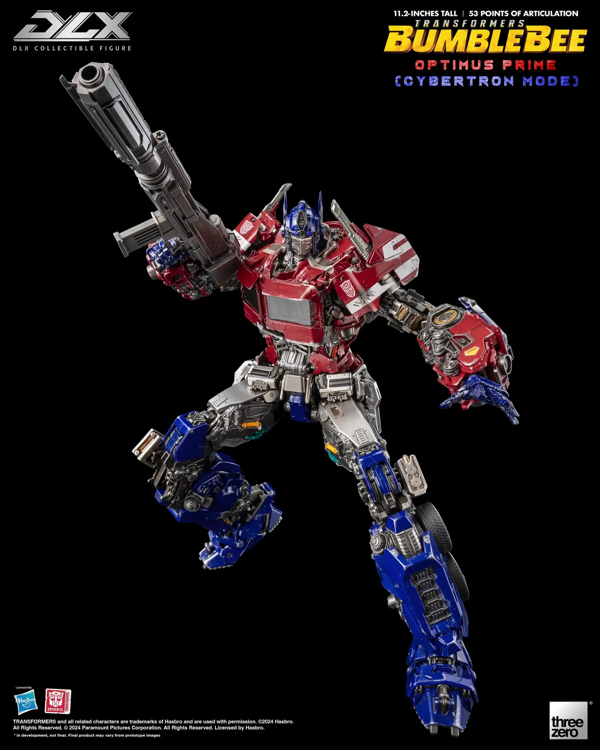 PRE-ORDER threezero - Transformers: Bumblebee - DLX Optimus Prime: Cybertron Mode